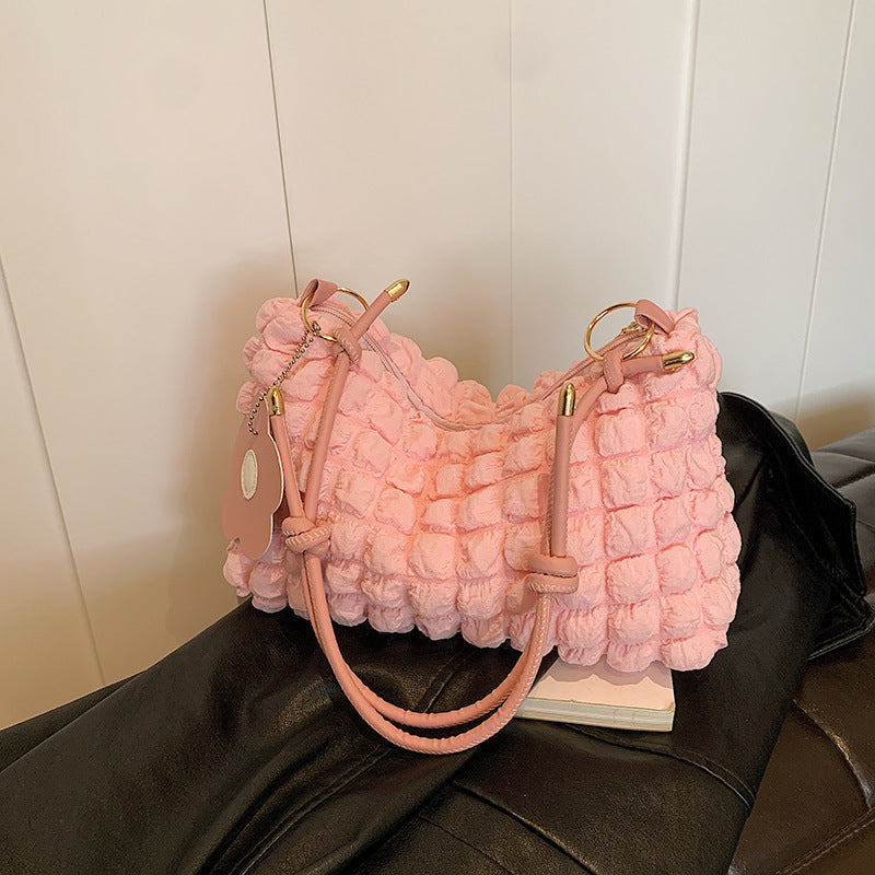 SUPER SOLU Schultertasche in Wolken-Style
