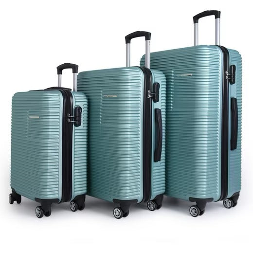 NEWCOM 3er-SET ABS Hartschalen-Trolley