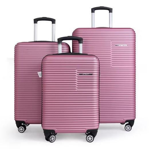 NEWCOM 3er-SET ABS Hartschalen-Trolley