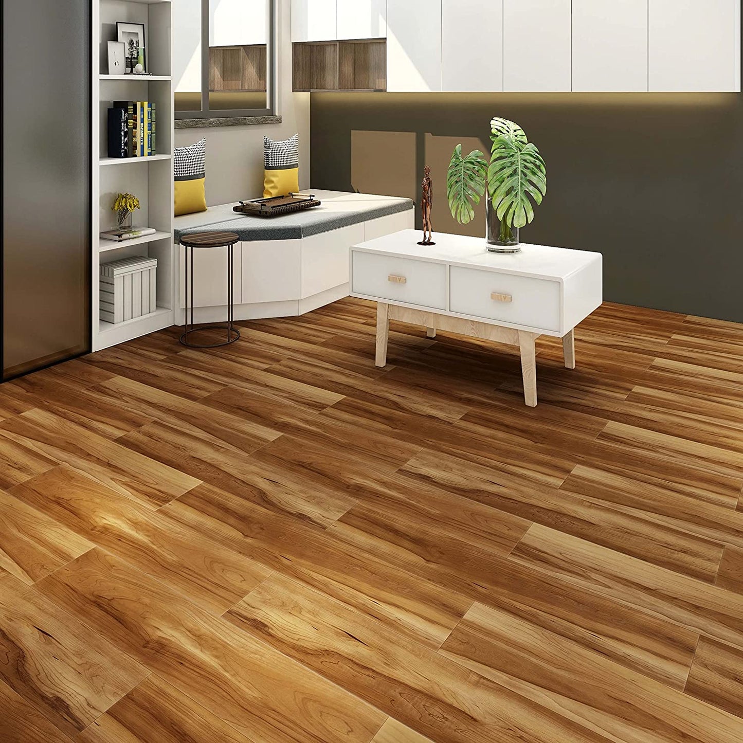 Super Solu Vinyllaminat Klick-System, Holzoptik Braun