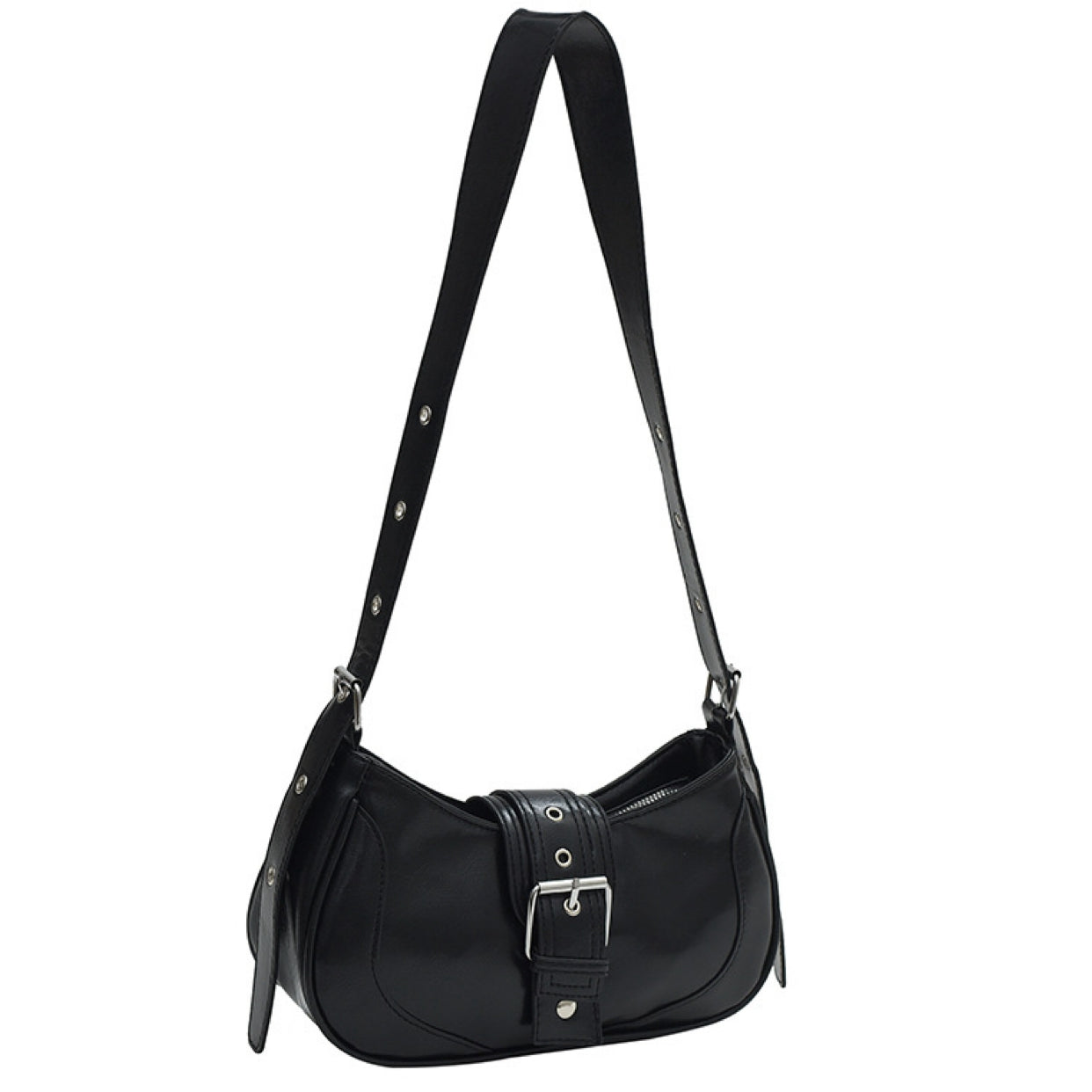 SUPER SOLU Schultertasche Y2K Damentasche PU Leder