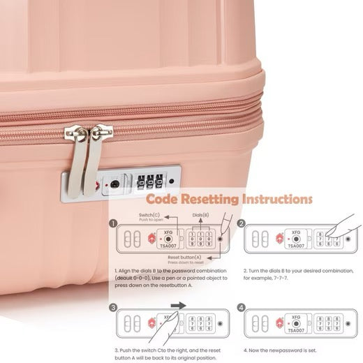 Anleitung: Zahlenschloss einstellen