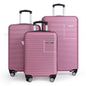 NEWCOM 3er-SET ABS Hartschalen-Trolley