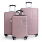 NEWCOM 3er-SET ABS Hartschalen-Trolley