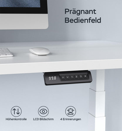 SUPER SOLU *6W/6B* Stark Dual-Motoren Elektrisch höhenverstellbarer Tischgestell 3-Fach-Teleskop