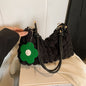 SUPER SOLU Schultertasche in Wolken-Style