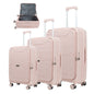 Tinho ULTRALEICHTER & Robuster Reisekoffer aus PP, Rosa