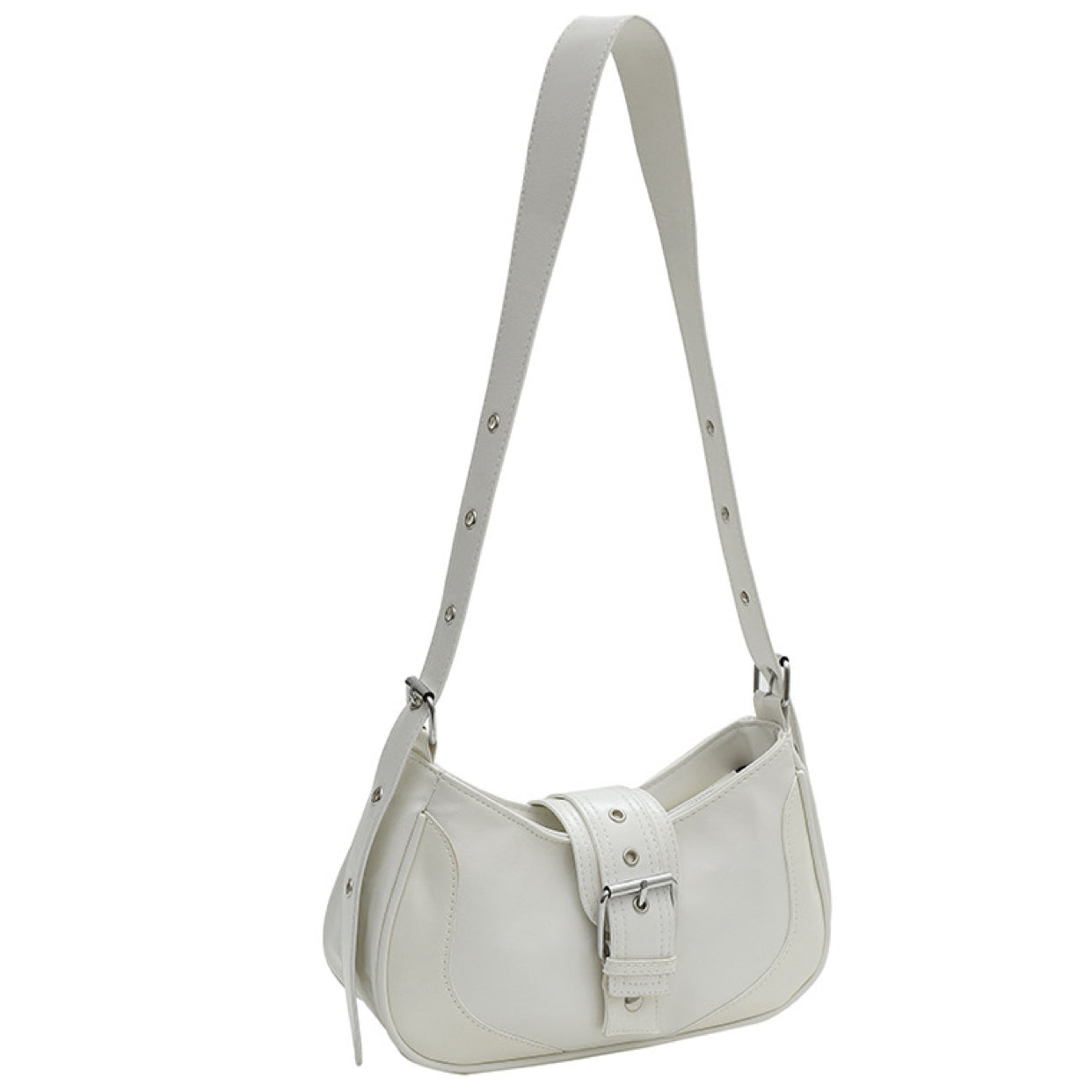 SUPER SOLU Schultertasche Y2K Damentasche PU Leder