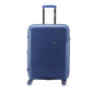 PRESIDENT Hartschalen-Trolley aus PP-Kunststoff, Blau